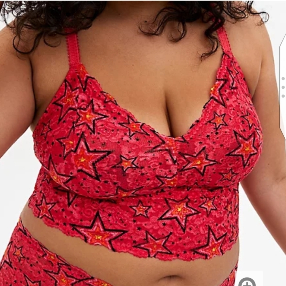 🆕 2X RADIANT STAR LACE BRALETTE